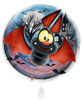 Folienballon - Fledermaus - ø 43cm